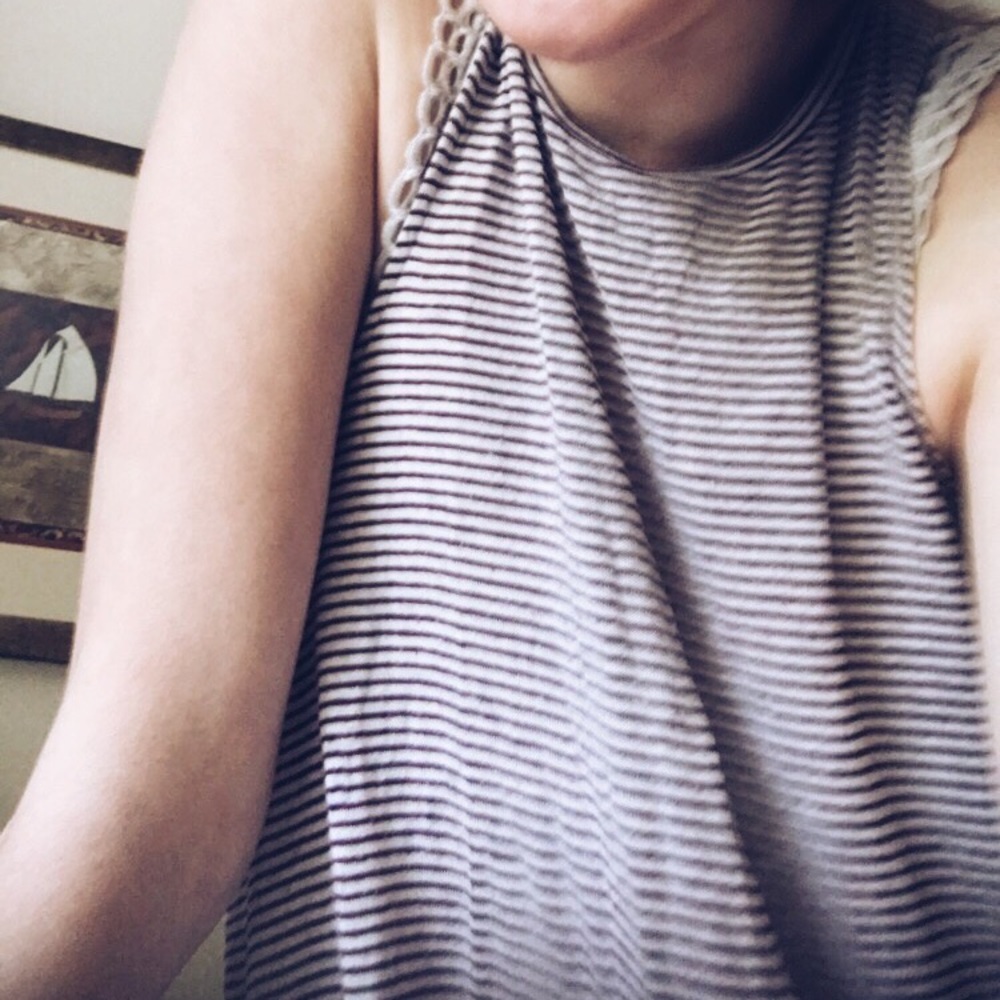 Striped tank